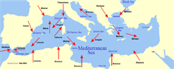 Lokální větry ve Středomoří