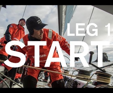 Volvo Ocean Race před Gibraltarem