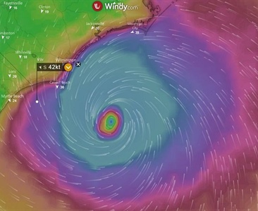 Tři hurikány v Atlantiku