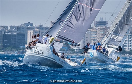Pět týmů na Middle Sea Race