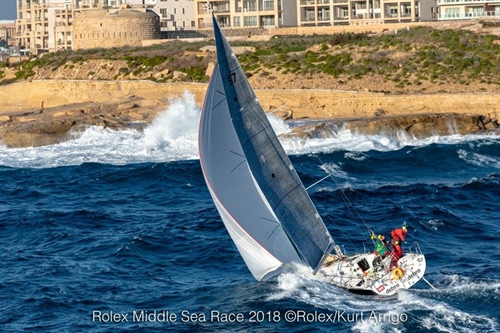 Vítězná loď Middle Sea Race na prodej