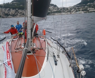 Hebe čtvrtá v Rolex  Capri Sailing Week