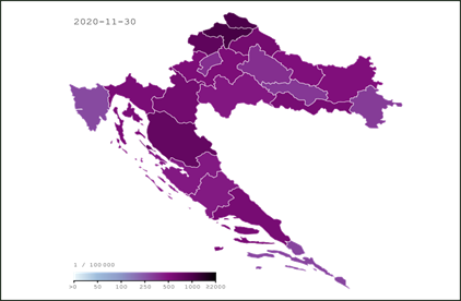 Chorvatsko zaznamenalo rekordní počet úmrtí na Covid