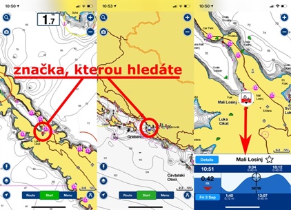 Kde najdete příliv a odliv v telefonu