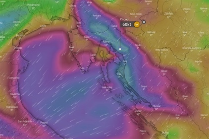 Konec babího léta na Jadranu, 80 uzlů