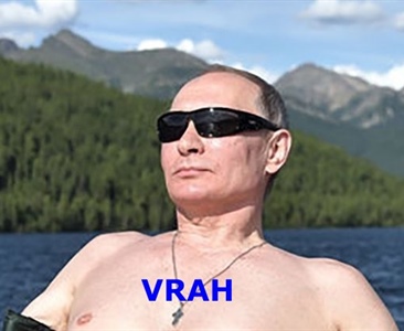 Putin je masový vrah