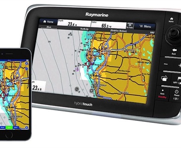 Aktualizace map v přístrojích Raymarine