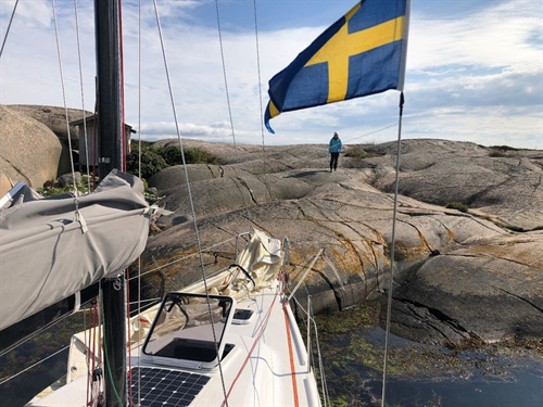 Plavba západním pobřežím Švédska, 1. díl