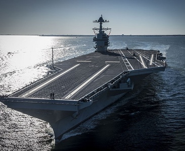 Do Splitu připluje zítra letadlovka USS Gerald R. Ford