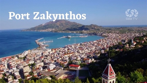 Pozor v přístavu Zakynthos