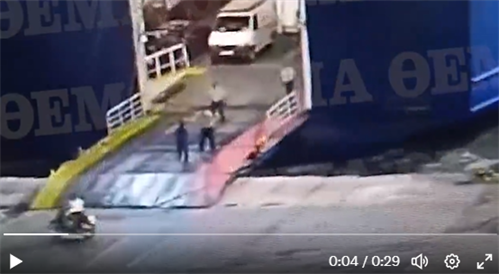 Tragický konflikt v přístavu v Pireu
