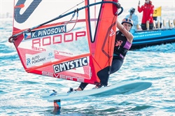 ​​​​​​​Bronz pro windsurfařku Kristýnu Piňosovou