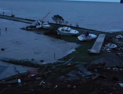 Bouře zničila dánské maríny. Některé nejspíš navždy