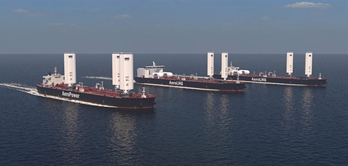 Nové nákladní lodě s plachtami