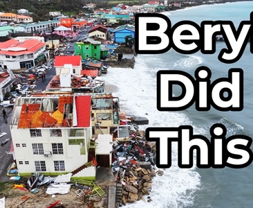 Grenadiny zpustošeny hurikánem Beryl