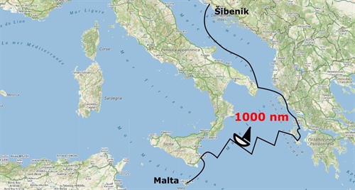 1000 mil dlouhá plavba pro ty, co chtějí/potřebují naplout míle