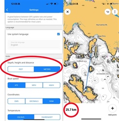 „Drobná“ chybička navigační aplikace C-MAP
