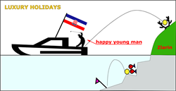 Pálit golfové míčky na ostrov (a do moře)