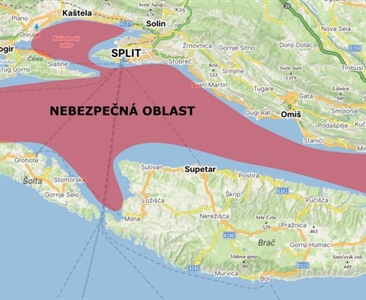Pozor při plavbě v okolí Splitu a nešťastná Jadrolinija