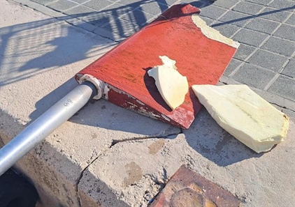 Varování před bójemi v Brbinji (Dugi otok)