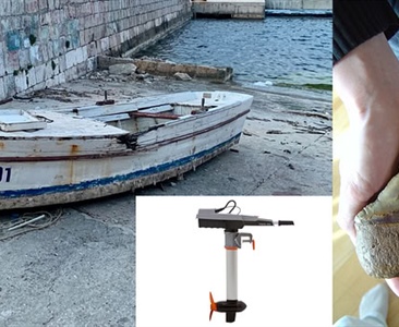 Stařec a moře a Torqeedo a Žirje