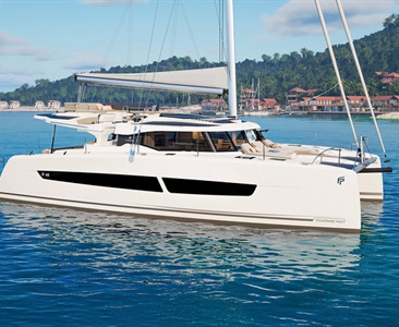 Fountaine Pajot FP48, katamaran pro dlouhé plavby