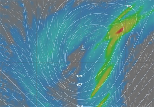 Proč v tlakové níži prší?