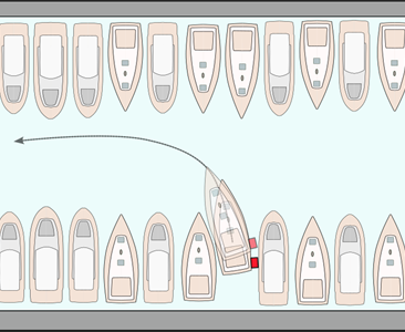 Nebezpečný přívěsný motor na zádi