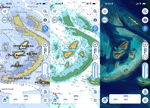 AQUA MAP – alternativa k NAVIONICS od GARMIN