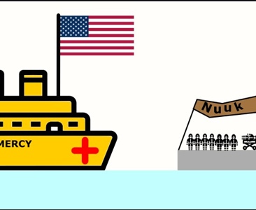 Donaldo a nemocniční loď