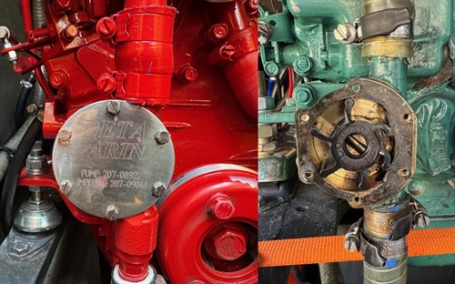 Motor běží a rozezní se alarm