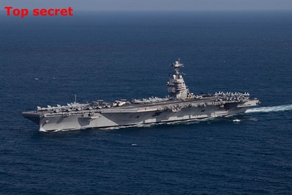 Americká letadlovka v Chorvatsku