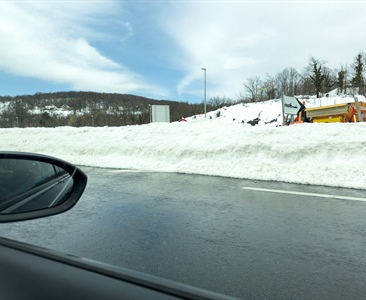 Včera na cestě na kurz