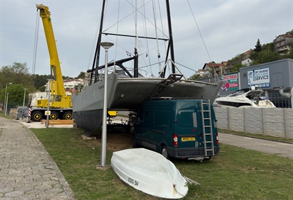 Katamaran, jaký svět neviděl