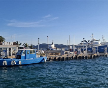 Zavřená benzínka v Biogradu