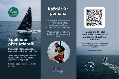 Start Milana Koláčka na Route du Rhum potvrzen!