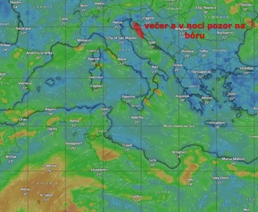 Dnes ve Středomoří. Na co si dát pozor