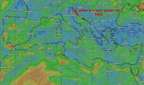 Dnes ve Středomoří. Na co si dát pozor