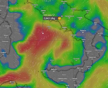 Co k nebezpečí bouřek řekne CAPE a LI
