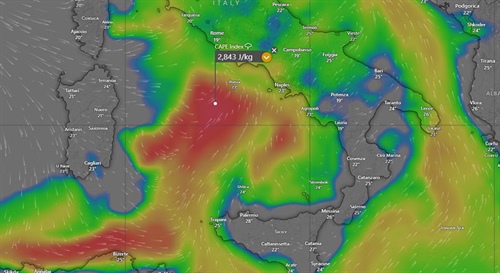 Co k nebezpečí bouřek řekne CAPE a LI