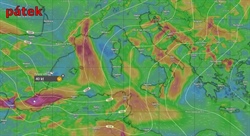 Nebezpečné počasí ve Středomoří: 24, 48 a 72 hodin