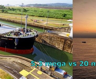 Panamský průplav za 5,3 milionu. Hormuz stojí tanker 20 milionů