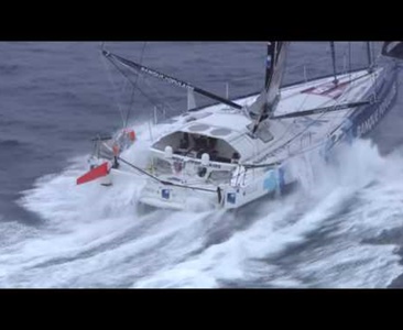Unikátní záběry z Vendée Globe