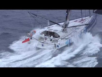 Unikátní záběry z Vendée Globe