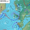 Synoptická mapa stejné oblasti ve stejném čase - 00.7.12