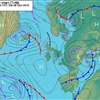 Synoptická mapa stejné oblasti ve stejném čase - 00.8.12