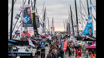 Vendée Globe, procházka po maríně