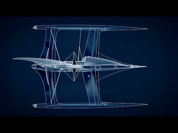 Trimaran, který obletí celý svět